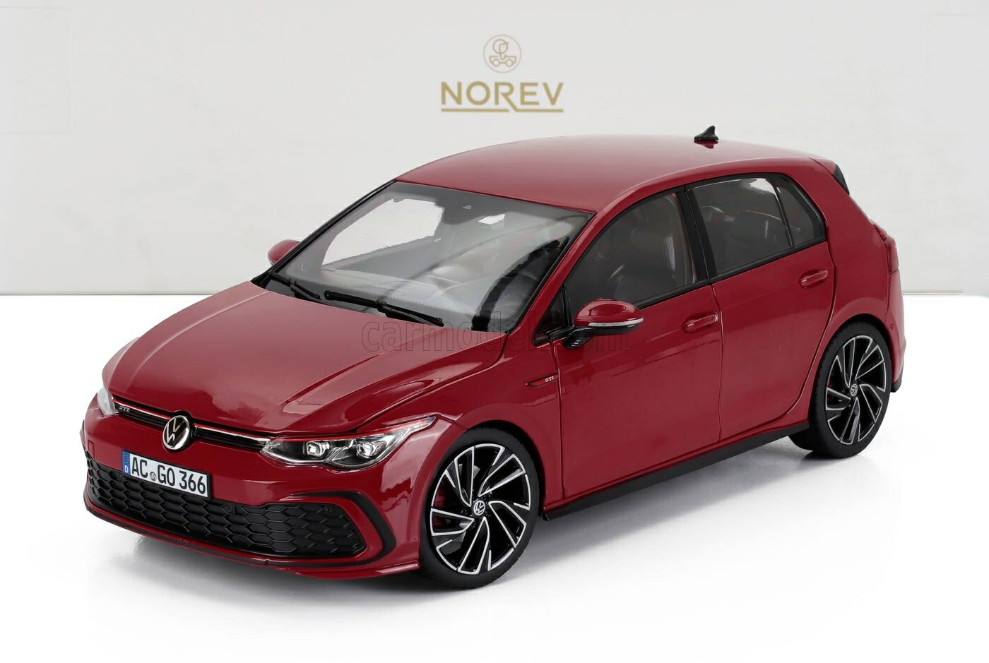 Rakuten - ミニカー 1/18 フォルクスワーゲン ゴルフ ノレブ NOREV 1/18 VOLKSWAGEN GOLF VIII GTi 2020 RED 188595