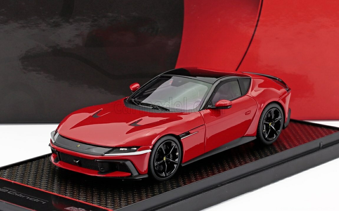 ミニカー 1/43 フェラーリ 12チリンドリ BBR-MODELS 1/43 FERRARI 12CILINDRI V12 830cv 2024 ROSSO CORSA - RED BBRC299A