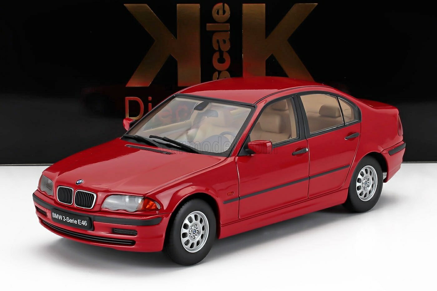 Rakuten - ミニカー 1/18 BMW 3シリーズ KK-SCALE 1/18 BMW 3-SERIES (E46) 1999 RED KKDC181435