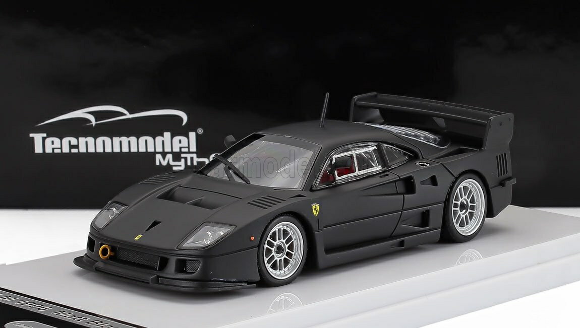 樂天商城 - ミニカー 1/43 フェラーリ F40 TECNOMODEL 1/43 FERRARI F40 LM PRESS VERSION 1996 ENKEI SILVER WHEELS MATT BLACK TM43-67C