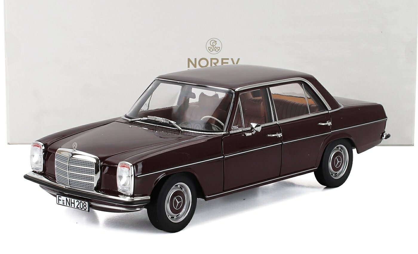 Rakuten - ミニカー 1/18 メルセデス ベンツ 200 ノレブ NOREV 1/18 MERCEDES BENZ 200 SEDAN (W115) 1968 DARK RED 183778