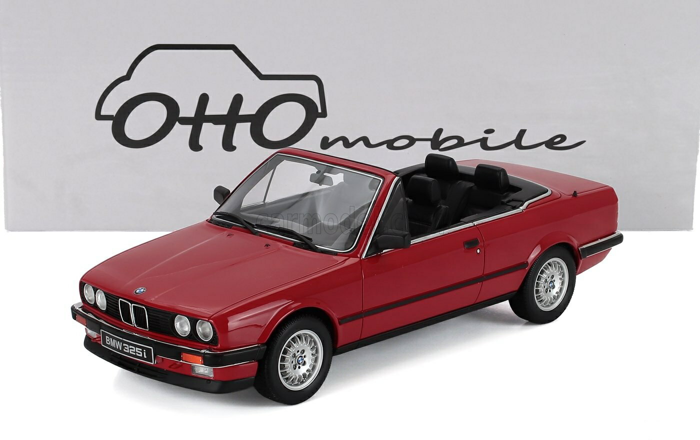 BMW - ミニカー 1/18 BMW 3シリーズ 325i OTTO-MOBILE 1/18 BMW 3-SERIES 325i (E30) CABRIOLET OPEN 1986 RED OT1194