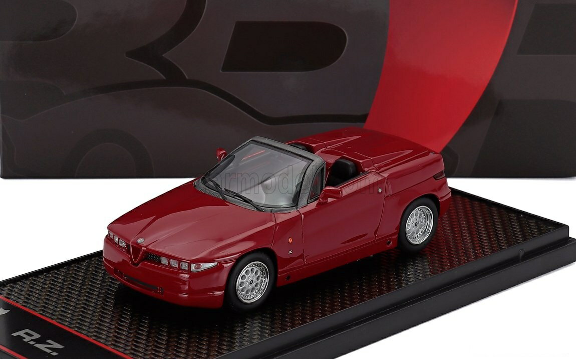 樂天商城 - ミニカー 1/43 アルファロメオ RZ ロードスター スパイダー BBR-MODELS 1/43 ALFA ROMEO RZ ROADSTER SPIDER 1992 RED BBRC311A