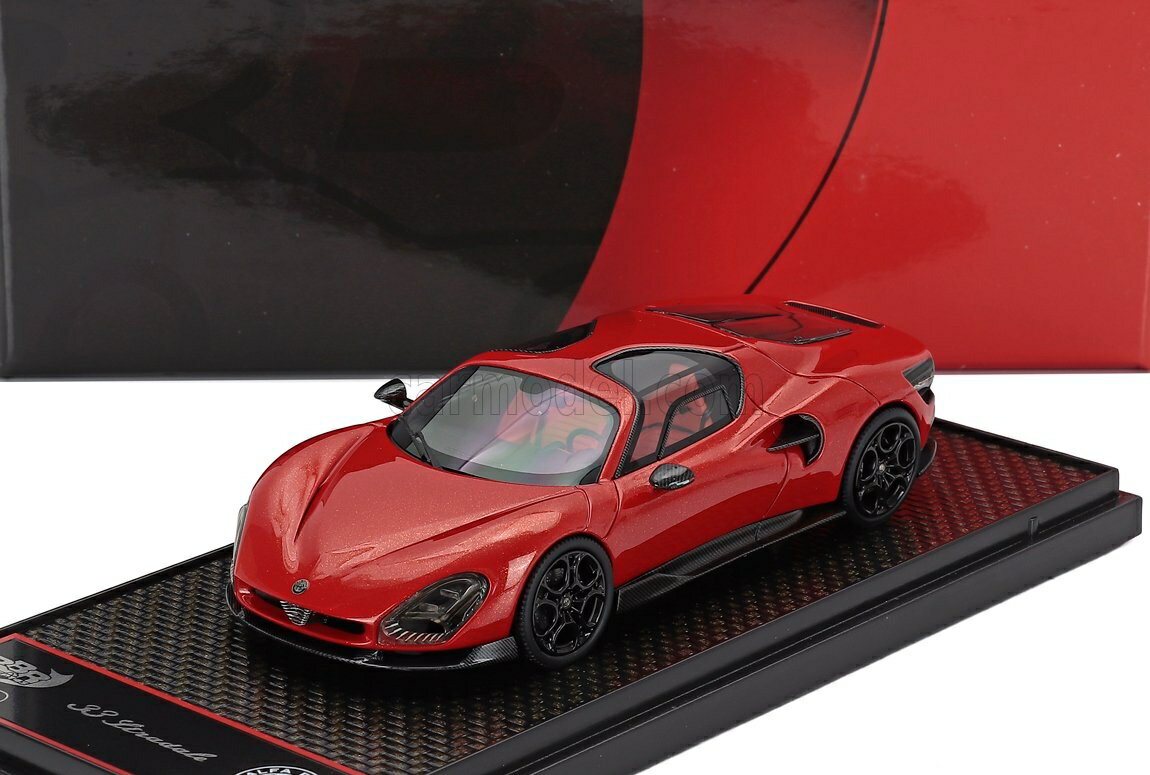 Rakuten - ミニカー 1/43 アルファロメオ 33 ストラダーレ BBR-MODELS 1/43 ALFA ROMEO 33 STRADALE 2025 ARANCIONE - ORANGE BBRC317C