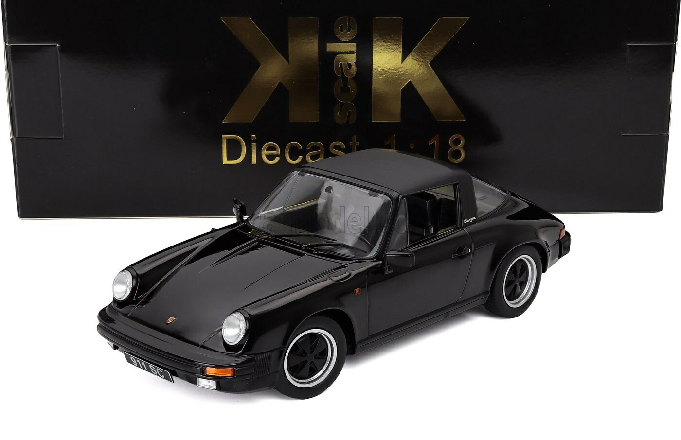 Rakuten - ミニカー 1/18 ポルシェ 911 タルガ KK-SCALE 1/18 PORSCHE 911 SC TARGA 1983 BLACK KKDC180843