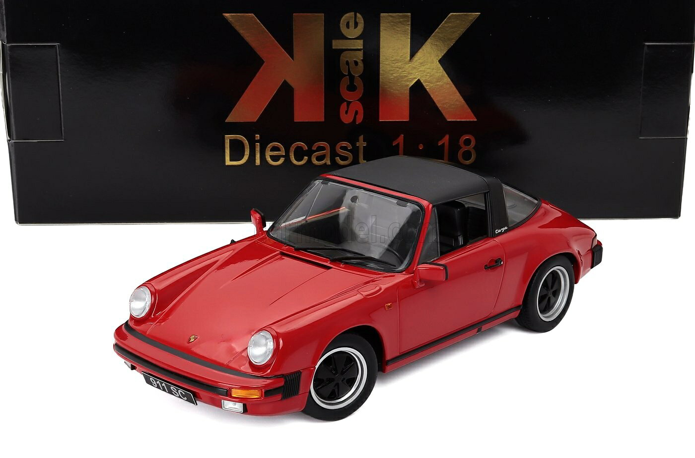 ミニカー 1/18 ポルシェ 911 タルガ KK-SCALE 1/18 PORSCHE 911 SC TARGA 1983 RED KKDC180845