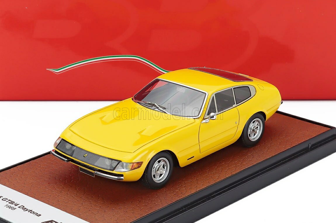 Rakuten - ミニカー 1/43 フェラーリ 365 GTB/4 BBR-MODELS 1/43 FERRARI 365 GTB/4 DAYTONA 1970 GIALLO MODENA - YELLOW BBR270B