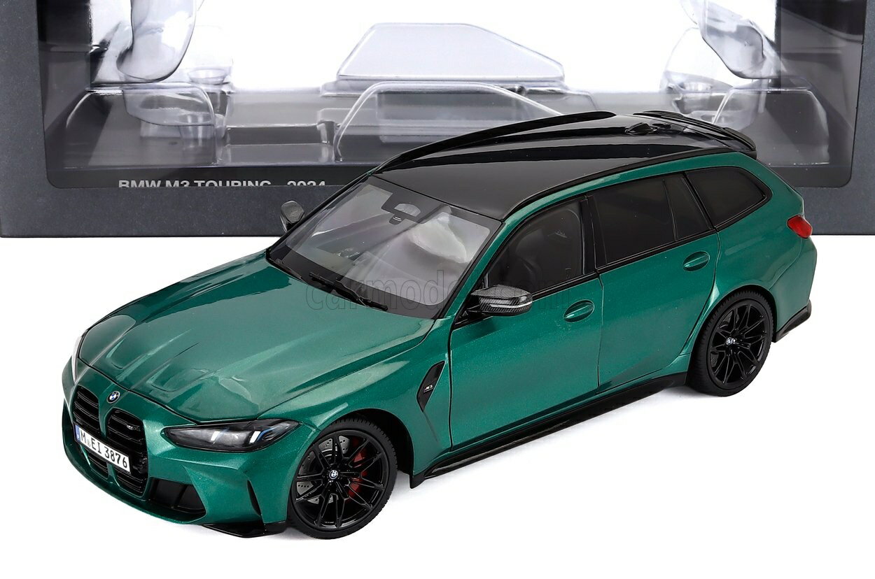 乐天商城 - ミニカー 1/18 BMW M3 ワゴン ミニチャンプス MINICHAMPS 1/18 BMW 3-SERIES M3 (G81) TOURING SW STATION WAGON 2024 GREEN MET 80435B6CBE3