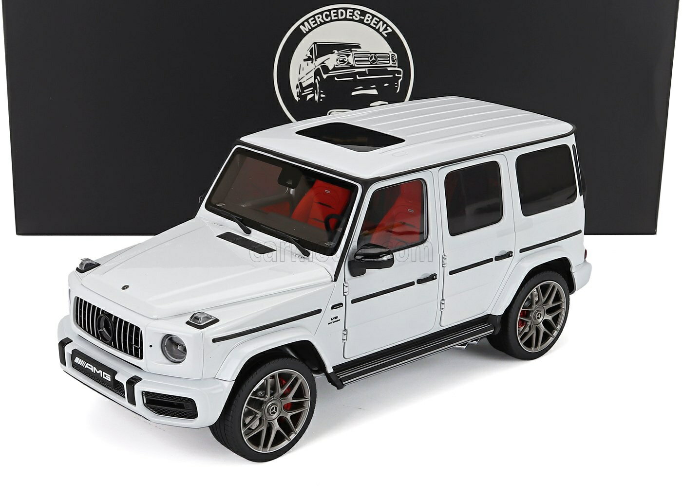 ミニカー 1/18 メルセデス ベンツ Gクラス G63 ALMOST-REAL 1/18 MERCEDES BENZ - G-CLASS G63 AMG (W463) V8 BITURBO EDITION 55 2022 WHITE ALM820807