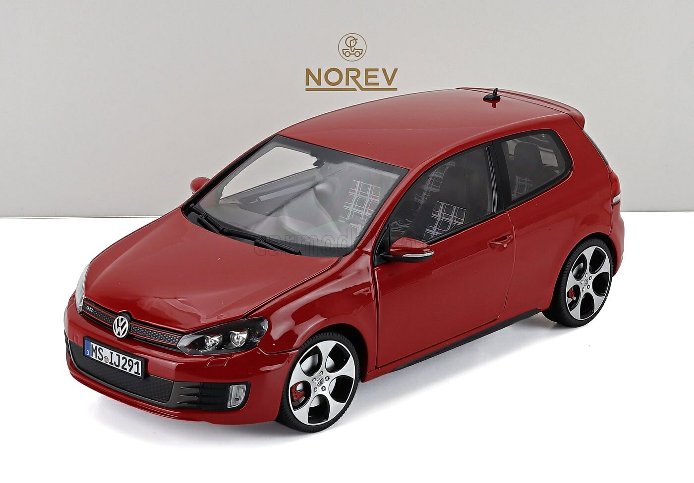 ミニカー 1/18 フォルクスワーゲン ゴルフ ノレブ NOREV 1/18 VOLKSWAGEN GOLF VI GTi 2009 RED 188504