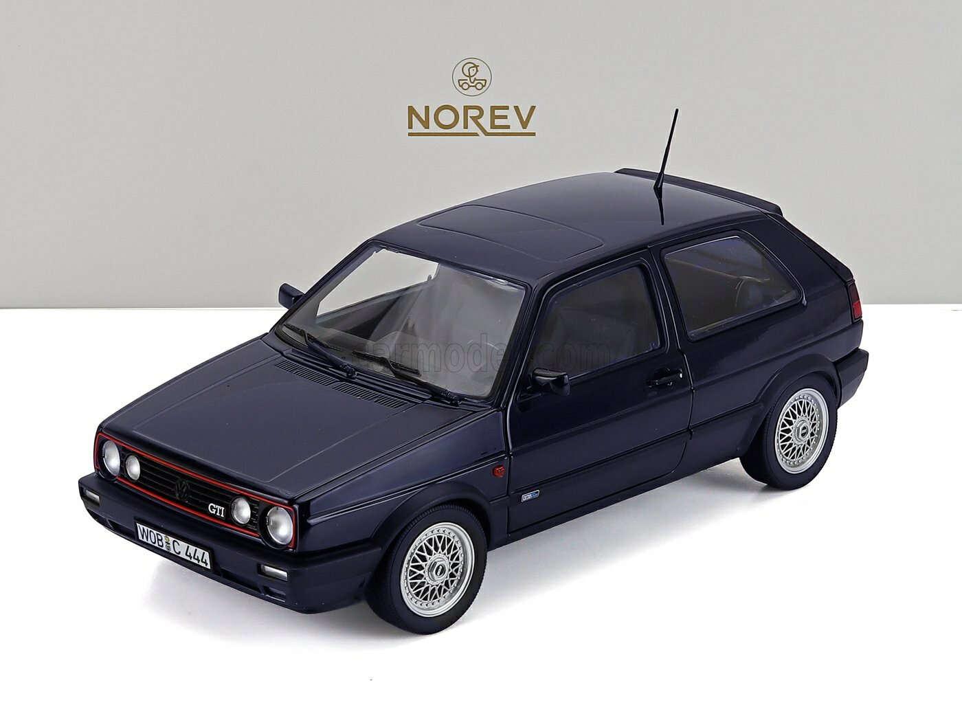 ミニカー 1/18 フォルクスワーゲン ゴルフ ノレブ NOREV 1/18 VOLKSWAGEN GOLF II GTi 1991 MOONLIGHT BLUE MET 188583