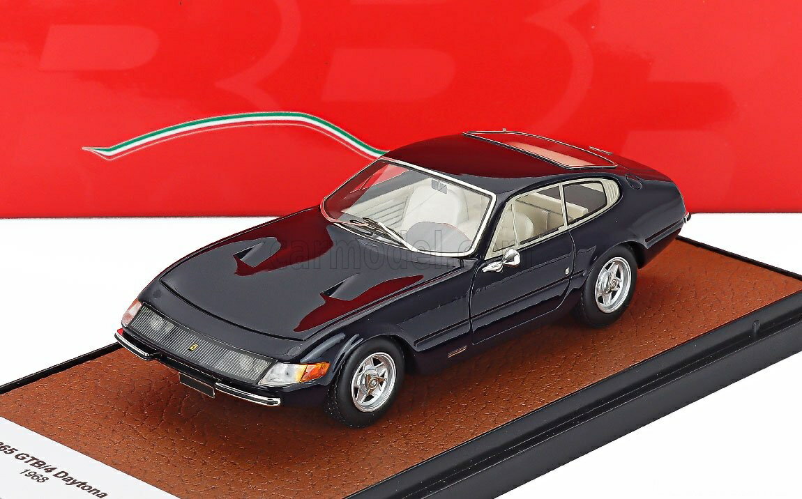 ミニカー 1/43 フェラーリ 365 BBR-MODELS 1/43 FERRARI 365 GTB/4 DAYTONA 1970 BLU POZZI - BLUE BBR270E