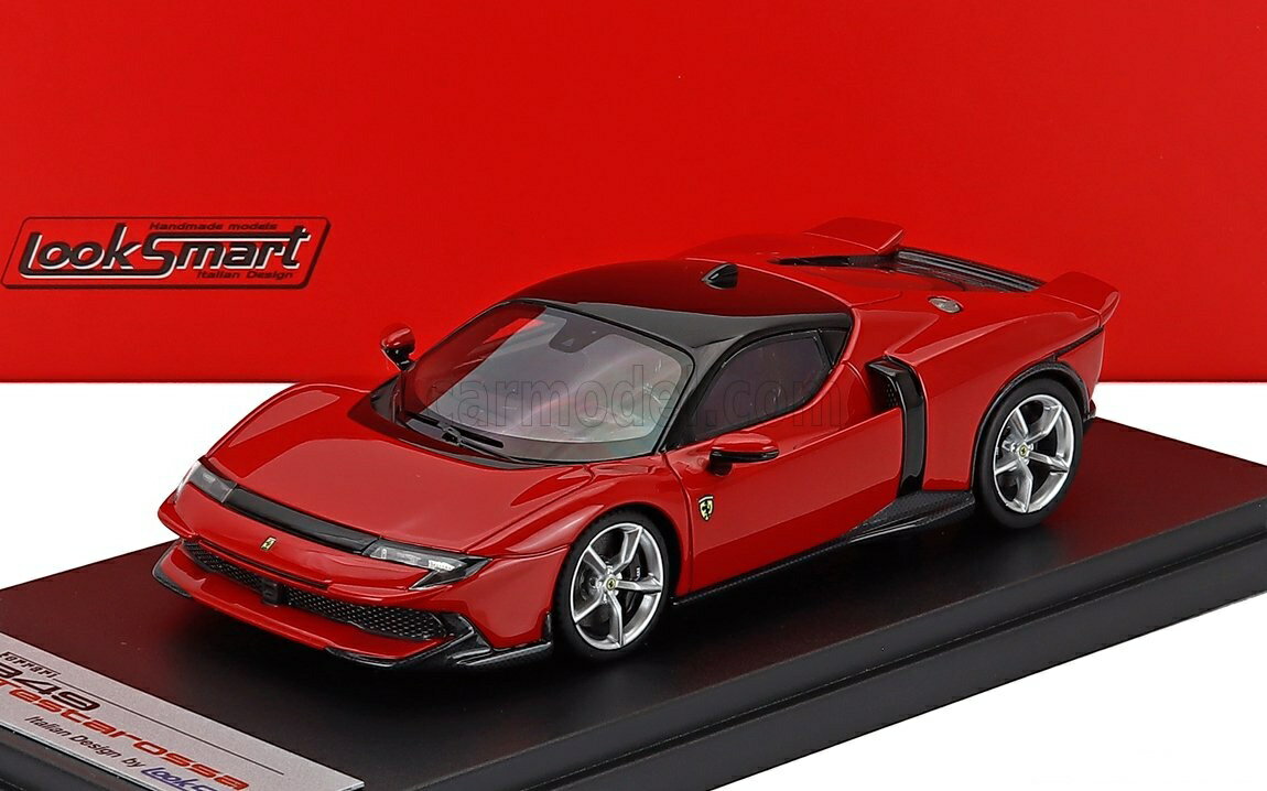 Rakuten - ミニカー 1/43 フェラーリ 849 テスタロッサ LOOKSMART 1/43 FERRARI 849 TESTAROSSA 2025 ROSSO CORSA RED LS562C