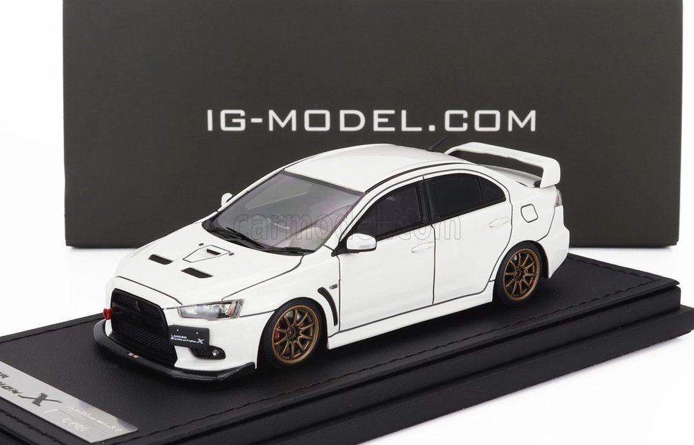 ミニカー 1/43 三菱 ランサー EVO IGNITION-MODEL 1/43 MITSUBISHI LANCER EVOLUTION X (CZ4A) 2014 WHITE IG2566