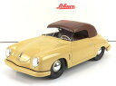 ミニカー 1/18 ポルシェ 356 SCHUCO 1/18 PORSCHE 356 SPIDER CLOSED 1948 CREAM BLACK 450029600