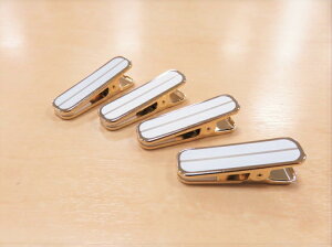 きものクリップ 白 小4個セット 着物クリップ 小 ハンディクリップ 和装クリップ 着付けクリップ 仮止め 衿止め 帯仮止め 留め 着付小物 クリップ 和装 着物 きもの 帯 袋帯 名古屋帯 着物小物ネット通販
