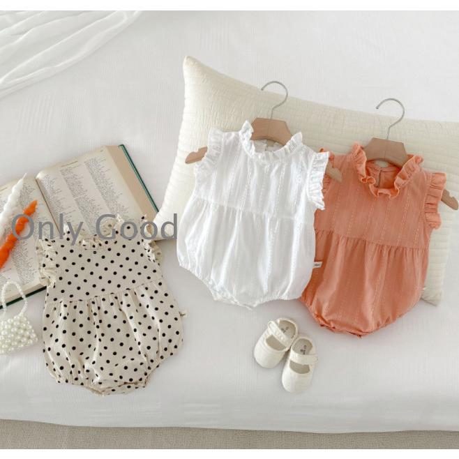 ベビー服 キッズ ロンパース カバーオール 夏 新生児 赤ちゃん服 お出かけ 出産祝い ギフト 可愛い 女の子 66 73 80 90　100