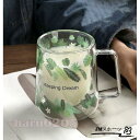 二重構造 ガラス カップ コーヒーカップ 牛乳コップ ダブルウォール 耐熱ガラス グラス マグカップ ビアグラス 保冷 熱くない 結婚 新築お祝い プレゼント