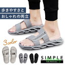 サンダル メンズ ビーチ 厚底 シャワー スリッパ 靴 シューズ コンフォート 夏 海 川 ビーサン おしゃれ