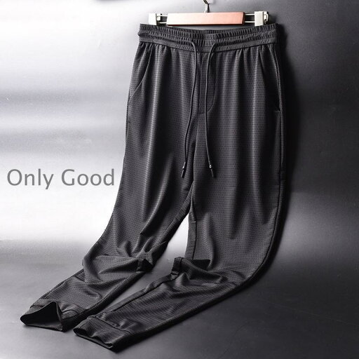 ジョガーパンツ メンズ 接触冷感 チノパンツ ジュアルパンツ シンプル ウェストゴム 薄手 ストレッチ 涼しい 速乾 通気性 無地 40代 50代