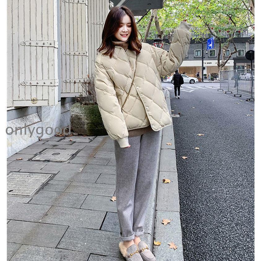 【スーパーSALE/激安】 ダウンジャケット レディース ショート 中綿ブルゾン 中綿 ショート丈 ジャケット ノーカラー 中綿コート ダウンコート アウター 中綿入り コート 軽量 フェイ スーパーセール10%