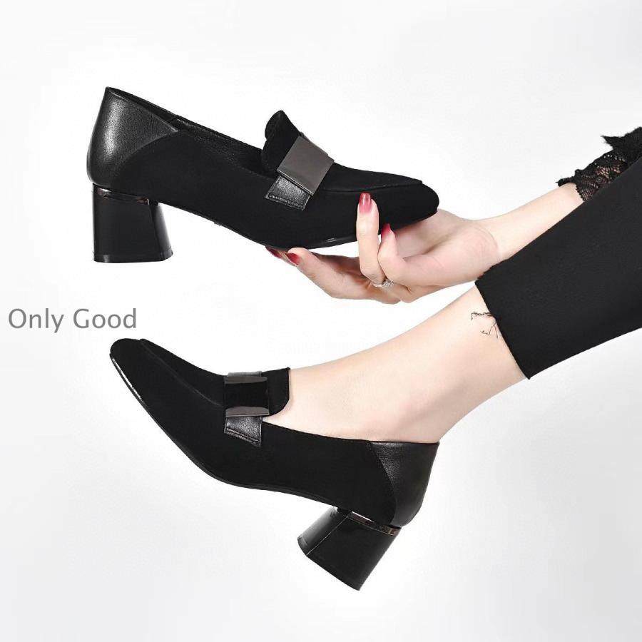 ローファー レディース フラットシューズ ポインテッドトゥ パンプス ローヒール モカシン レトロ シューズ 婦人靴 楽チン