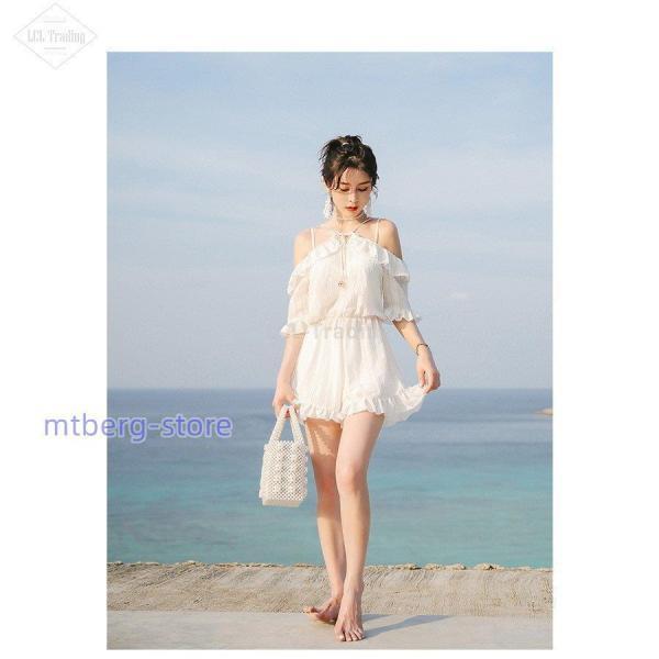 ビキニ 水着 レディース ファッション 夏 プール レジャー 海水浴 シングル カーディガン トップス カバー アップ 日焼け防止 海 シャツ ビーチ
