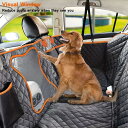 大型犬 車用ペットシート取り外し可能 ペット用 防水通気 洗濯可