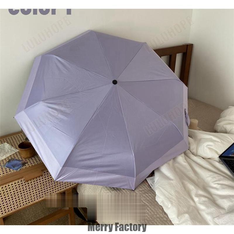 ハンディールーフ(TM) UVブロック 折 60cm 折りたたみ傘 カローラ ライトブルー