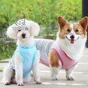 犬用 冷却ベスト 小中型犬用 ひんやりお散歩 ベスト 濡らして絞る 熱中症対策 暑さ対策 冷感ベスト 夏 クール シャツ お出かけ 訓練 ペット服 犬服 夏服(4)