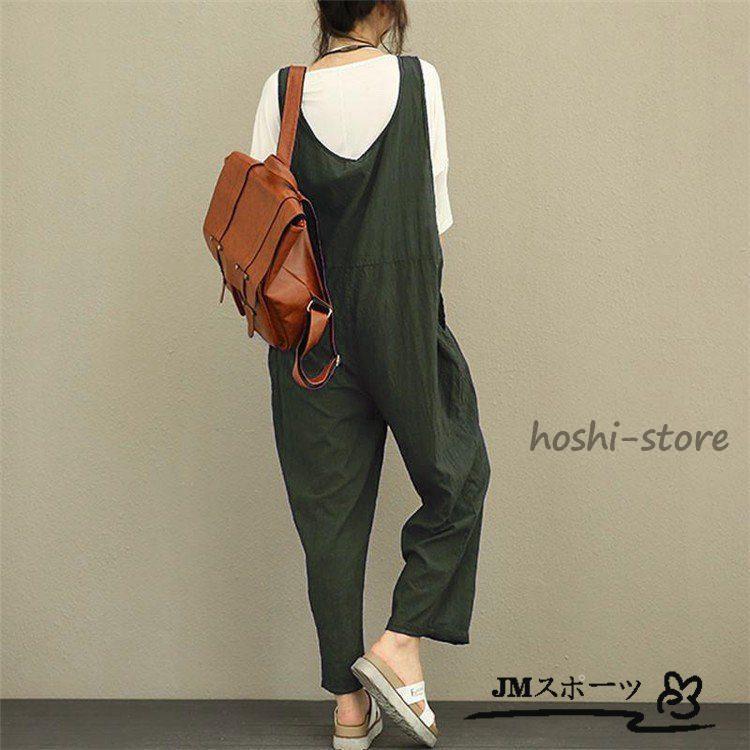 【スーパーSALE/激安】 サロペット パンツ サロペット レディース オールインワン 春 夏 秋 きれいめ オーバーオール サロペットパンツ 薄 ロングパンツ レディース ファッション スーパーセール10％