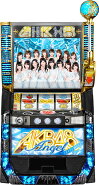 楽天ランキング 1位/京楽 ぱちスロ AKB48 エンジェル 『ノーマルセット』[パチスロ実機/スロット 実機][家庭用電源/音量調整/ドアキー/設定キー/取扱い説明書付き][中古]