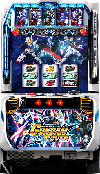 ビスティ カードバトルパチスロ ガンダム クロスオーバー 中古パチスロ実機 『コイン不要機シルバーセット』