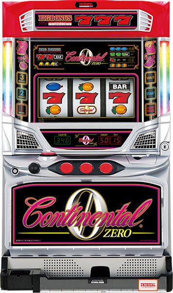 ユニバーサルブロス コンチネンタルゼロ 中古パチスロ実機 『コイン不要機ゴールドセット』