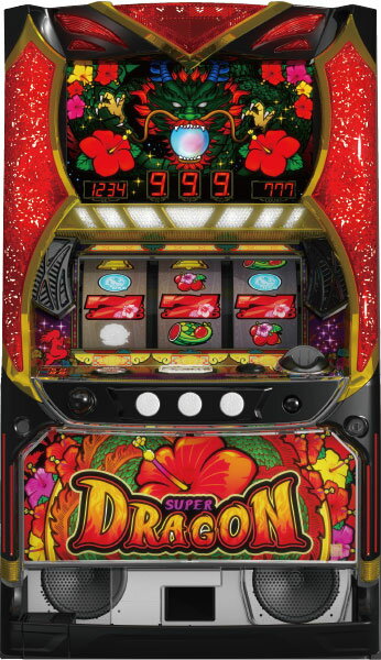 NET スーパードラゴン 中古パチスロ実機 『コイン不要機ゴールドセット』