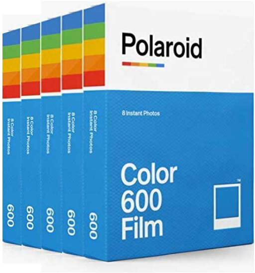 Polaroid Originals インスタントフィルム Color Film for 600 ×40 Film Pack カラーフィルム 8枚×5パック入り送料無料　