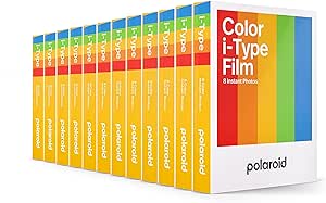 Polaroid Originals i-Type Color Film 12本パック（96枚入り） ポラロイド 送料無料　