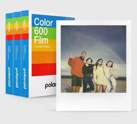 Polaroid Originals 600 Color Film Triple Pack ポラロイド 送料無料 【適格請求書発行事業者登録番号入り領収書対応】