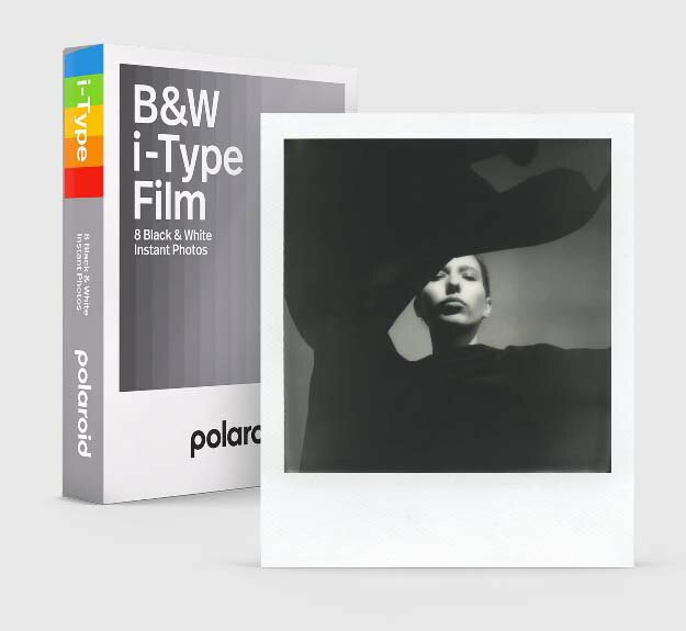 Polaroid Originalsインスタントモノクロフィルム for i-Type、ホワイト　ポラロイド【適格請求書発行事業者登録番号入り領収書対応】