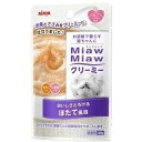 アイシア MiawMiawクリーミーパウチほたて40g 猫用フード キャットフード ねこ用 ペットフード