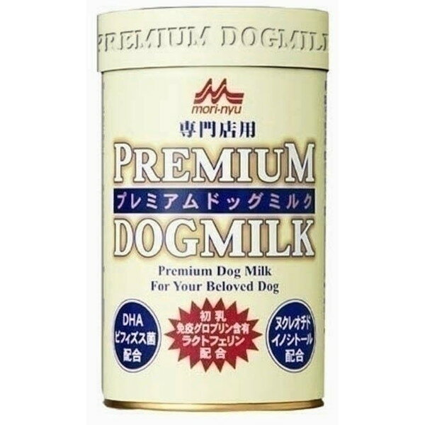 商品説明※ 商品パッケージや仕様につきまして、予告なく変更されることがございます。　 賞味期限表示がございます商品は製造年月から表示期限までになります。予めご了承ください。幼犬の発育と健康に配慮した多機能総合栄養食スペック【分類】総合栄養食【原材料】乳たん白質 動物性脂肪 脱脂粉乳 植物性油脂 卵黄粉末 ミルクオリゴ糖 乾燥酵母 ph調整剤 乳化剤 初乳 タウリン ラクトフェリン イノシトール アルギニン シスチン DHA ビタミン類 ミネラル類 ヌクレオチド ビフィズス生菌 香料【保証成分】粗たん白質:34%以上 粗脂肪:33%以上 粗繊維:0.3%以下 粗灰分:7.5%以下 水分:6%以下【エネルギー】544Kcal【給与方法】そのまま与えるかぬるま湯に溶かす【作り方】粉ミルク2gに対して、温湯10mlの割合で溶かして下さい。(温湯の温度は約50℃)溶かす時は哺乳器にまず温湯を入れ、それから粉ミルクを加えてよく振って下さい。与える時の温度は35-40℃が最適です。【1回に与える時の粉ミルクの標準量(g):温湯(ml)】生後 1-5日体重100g・・・・2g:10ml、250g・・・・4g:20ml、350g・・・・6g:30ml、400g・・・・6g:30ml、550g・・・・8g:40ml生後6-10日体重 100g・・・4g:20ml、250g・・・・6g:30ml、350g・・・・8g:40ml、400g・・・・10g:50ml、550g・・・・12g:60ml生後11-15日体重 100g・・・・4g:20ml、250g・・・・8g:40ml、350g・・・・10g:50ml、400g・・・・12g:60ml、550g・・・・14g:70ml生後16-20日体重 100g・・・・6g:30ml、250g・・・・10g:50ml、350g・・・・12g:60ml、400g・・・・16g:80ml、550g・・・・20g:100ml生後21-25日体重 100g・・・・6g:30ml、250g・・・・10g:50ml、350g・・・・14g:70ml、400g・・・・18g:90ml、550g・・・・24g:120ml生後26-30日体重 100g・・・・6g:30ml、250g・・・・12g:60ml、350g・・・・18g:90ml、400g・・・・22g:110ml、550g・・・・28g:140ml生後31-35日体重 100g・・・・6g:30ml、250g・・・・14g:70ml、350g・・・・20g:100ml、400g・・・・24g:120ml、550g・・・・32g:160ml【標準哺乳回数】生後 1-15日・・・・1日 6-7回、生後 16-35日・・・・ 1日5-6回【賞味期限】24ヶ月【商品サイズ】82×82×137【原産国または製造地】日本【諸注意】専門店用※ 商品パッケージや仕様につきまして、予告なく変更されることがございます。※ 賞味期限表示がございます商品は、製造年月から表示期限までになります。