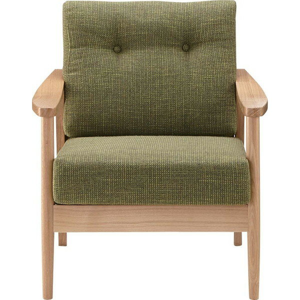 東谷 RTO-911GR グリーン バッスム [ 1人掛けソファ (幅73/素材布) ]【同梱配送不可】【代引き不可】【沖縄・北海道・離島配送不可】 新生活