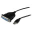 StarTech ICUSB1284D25 [ USB - ѥ(D-Sub 25ԥ)ץѴ֥(1.5m) ]ƱԲġۡԲġۡڲ졦̳ƻΥԲġ
