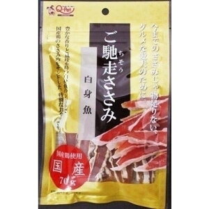 九州ペットフード ご馳走ささみ白身魚70g おやつ 犬用