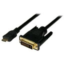 StarTech HDCDVIMM1M [ Mini HDMI-DVI-DP[u 1m ]