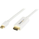 StarTech MDP2HDMM2MW [ ~j DisplayPort - HDMIϊA_v^P[u 2m ]yzszyszyEkCEzsz