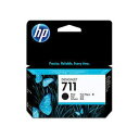 HP エイチピー HP711インクカートリッジ ブラック38ml CZ129A