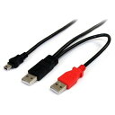 StarTech USB2HABMY6 [ USB YdP[u(USB A - mini B) Y^p[P[u (1.8mEOtn[hfBXNɑΉ) ]yzszyszyEkCEzsz