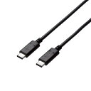 ELECOM U2C-CC5P20NBK [ USB2.0P[u(Type-C-TypeCE2.0m) ] [J[