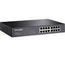 TP-LINK TL-SG1016D ブラック [ 16ポートギガビット デスクトップ/ラックマウント スイッチ ] その1